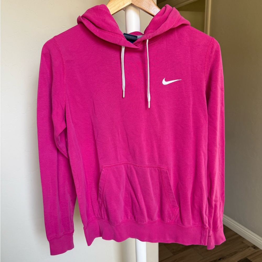 Nike Pink Hooodie Large